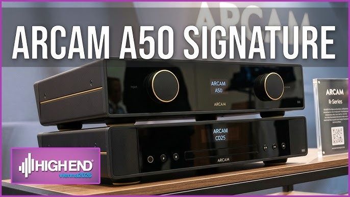 Arcam A50 signature стерео підсилювач 150Вт в класі G