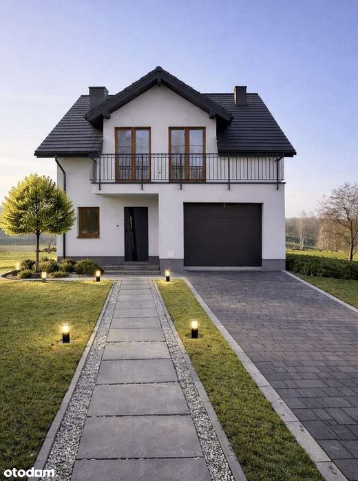 Nowy DOM gotowy123 m2, 5 pokoi, działka 6,3a SŁOMIRÓG gm. Niepołomice