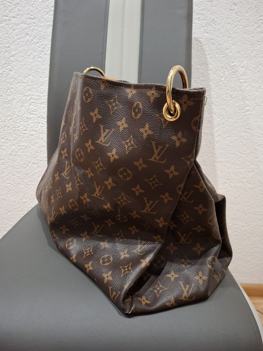 Louis vuitton torebka worek skora