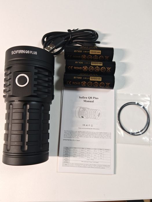 Sofirin Q8 PLUS 16000Lm 560m zasięg