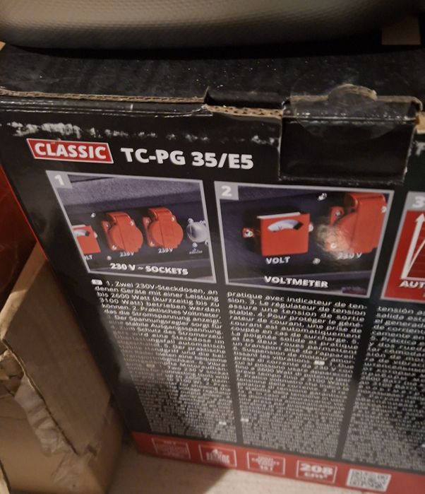 бензиновий генератор Einhell TC-PG 35/E5