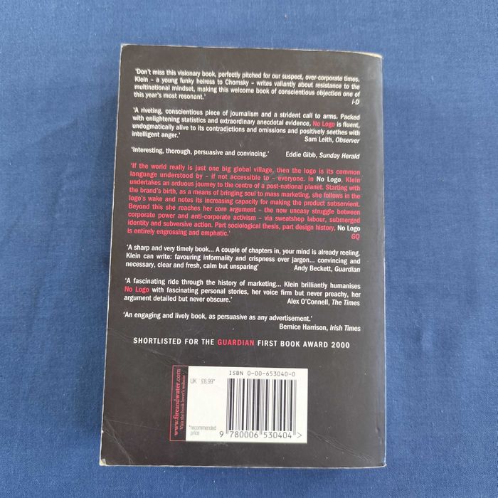 Naomi Klein - No Logo (em inglês)