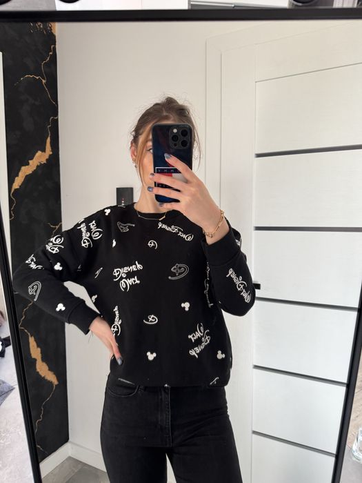 Bluza czarna disney
