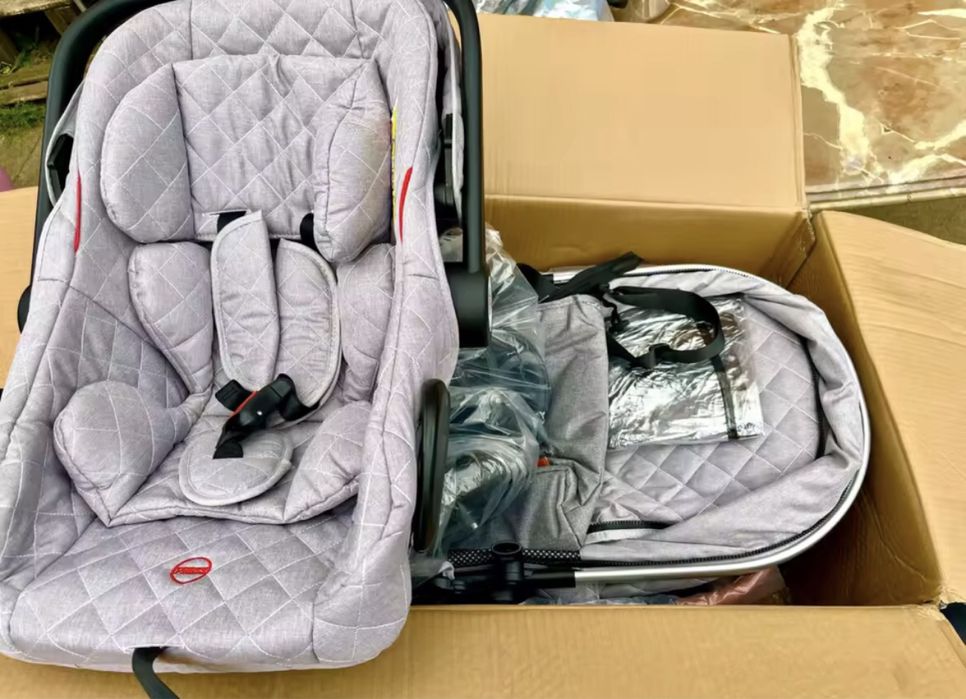 Carrinho bebé 3 em 1 Trio completo Novo