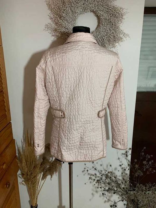 Wiosenna kurtka pudrowy róż L