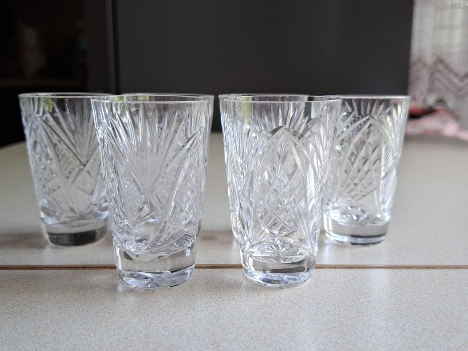 Стаканы. Рюмки. Хрусталь.
