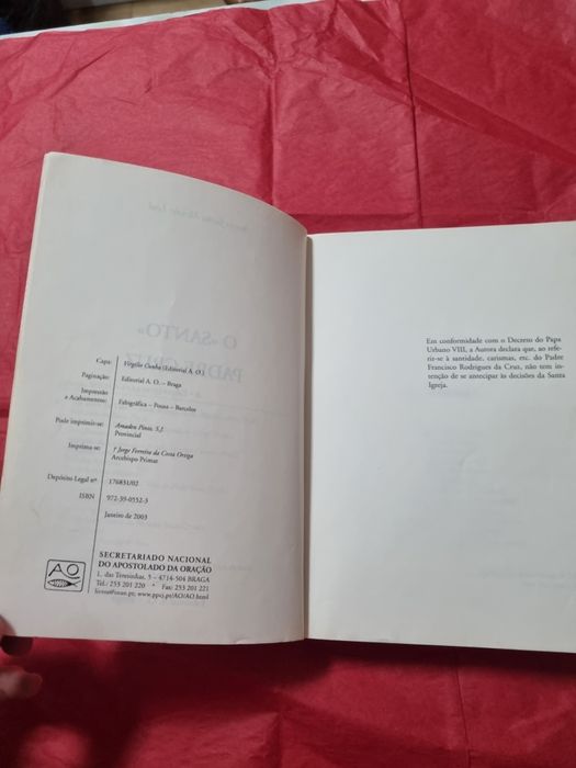 O 《 santo》 Padre Cruz