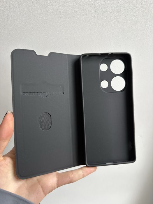 Szkło hartowane i etui zamykane XIAOMI REDMI NOTE 13 pro 4g/poco m6pro