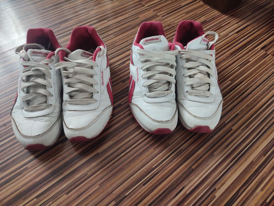 Adidasy Reebok dla bliźniaczek r36
