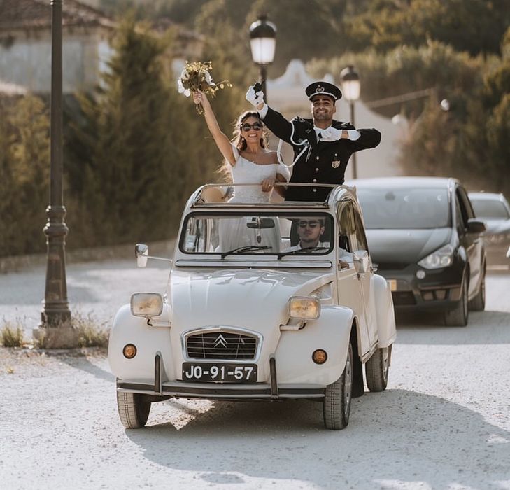 Carro Clássico Casamento - Citroen 2cv - Eventos