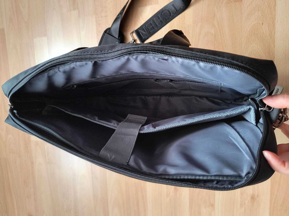 Torba na laptopa czarna Wittchen