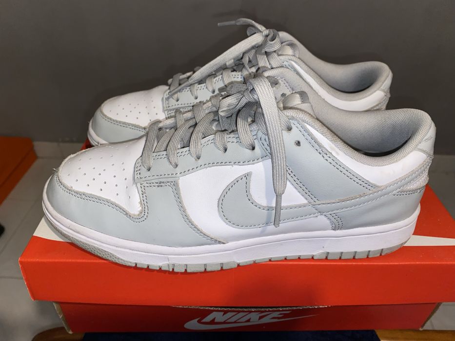 Nike Dunk branco + anti-crease
