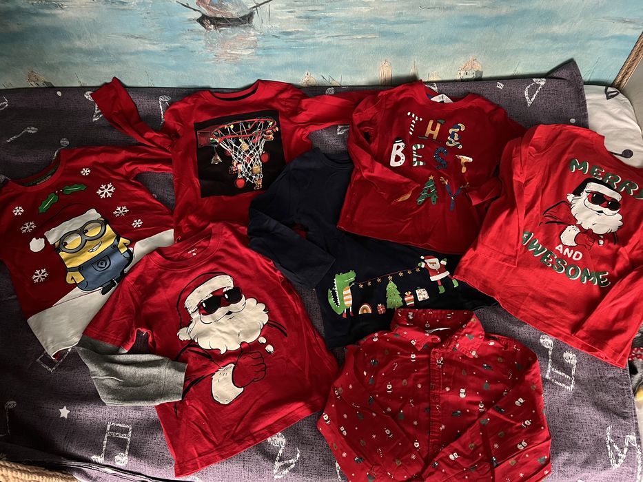 Новогодняя одежда свитер реглан