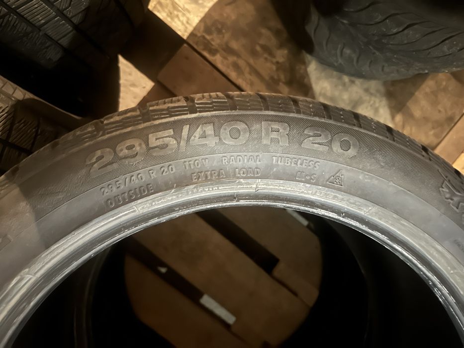 Продам шины c BMW X5 - 265/45R20 295/40R20