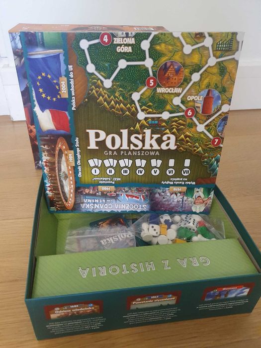 Gra planszowa - Polska, gra z historią, Trefl, wiek 8+
