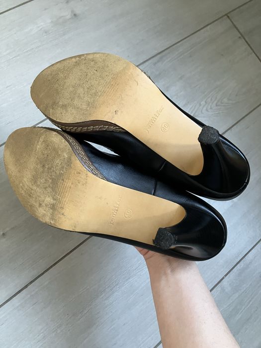 Buty na obcasie platformie 40 szpilki