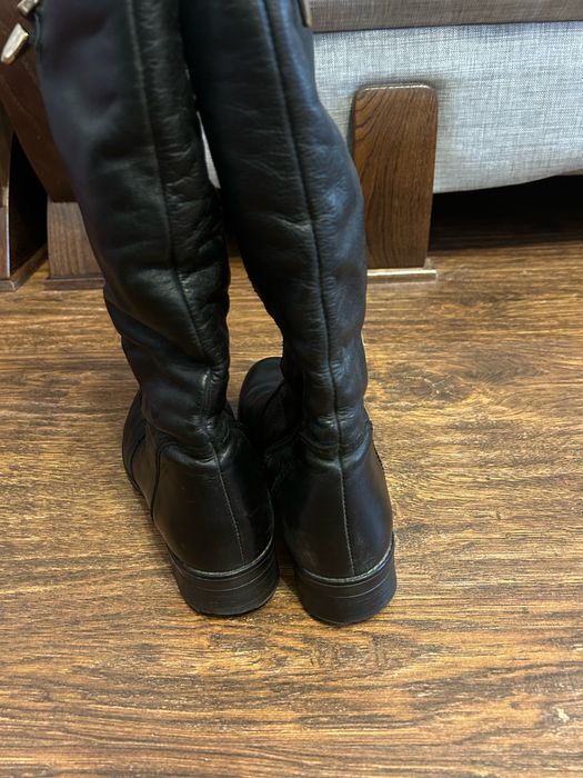 Зимові жіночі чоботи нат. шкіра