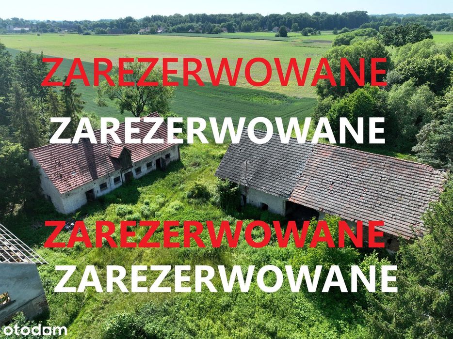 Siekierkowo - nieruchomość z 3 budynkami (siedlisko) - REZERWACJA