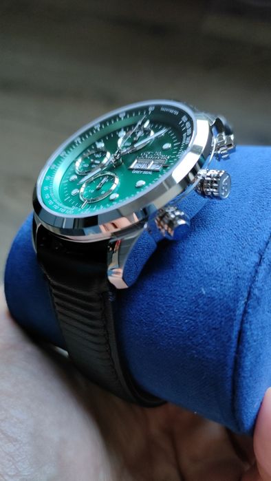 Balticus Grey Seal III Chrono - BLT-BALGSGRNCH