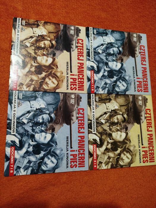 Czterej pancerni i pies dvd wersja kinowa