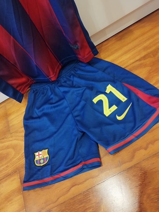 Equipamento criança De Jong  Barça 9/10 anos