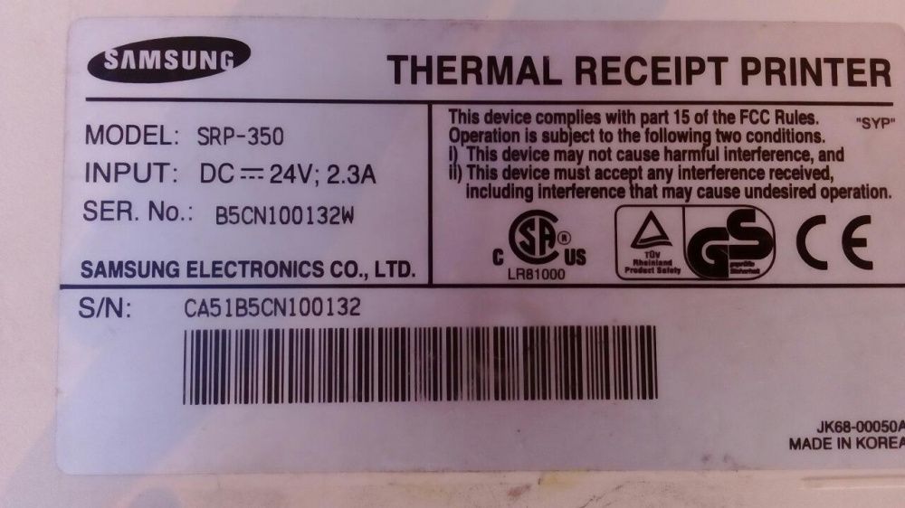 Impressora térmicas Samsung para venda ou troca