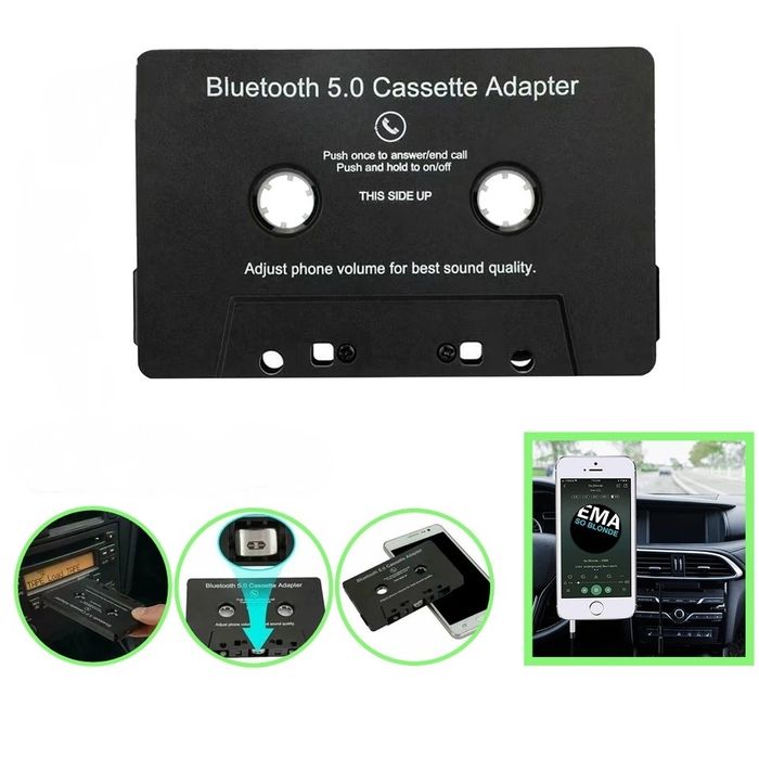 Bluetooth 5.0 Кассета для авто AUDI Mercedes BMW VW Opel Skoda та інші