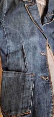 Marynarka jeans damska