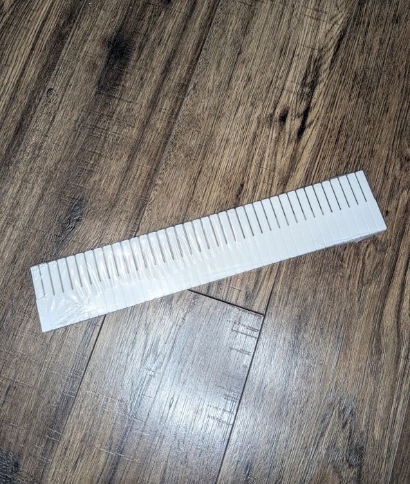 Przegródki do szuflad 3 sztuki 38cm białe