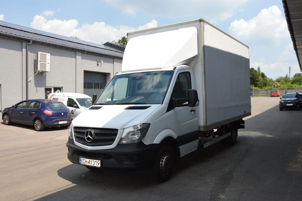 Mercedes-Benz SPRINTER 316 416 516  duży solidny kontener meblowy meblówka BEZWYPAKOWY bliźniak