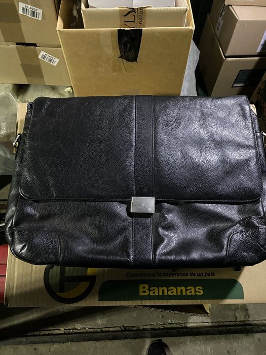 Skórzana torba na laptopa HP