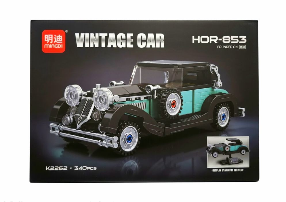 Klocki vintage car samochód vintage kompatybilne z Lego klocki auto vintage