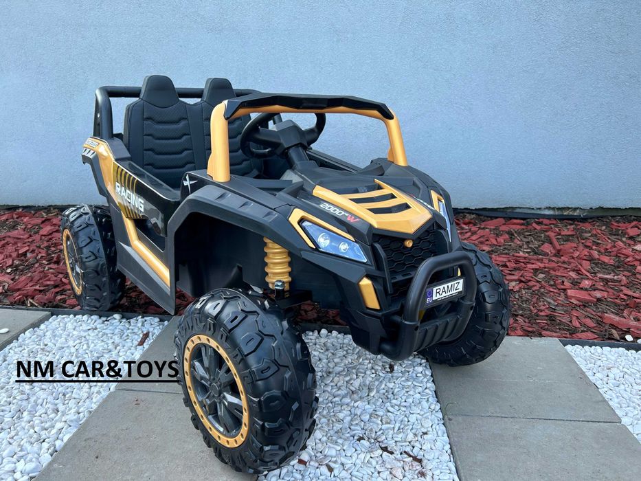 Buggy Auto na akumulator Pojazd 4x4 Buggy UTV 2000M Racing samochód