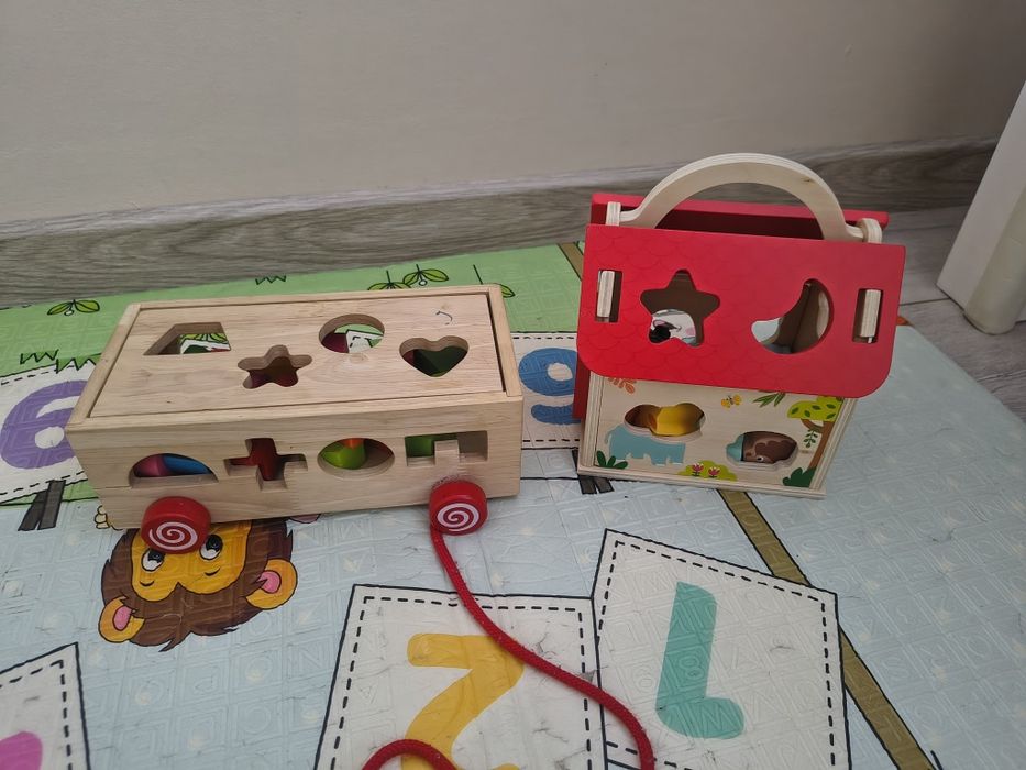 Domek Sorter 2 sztuki dla dzieci