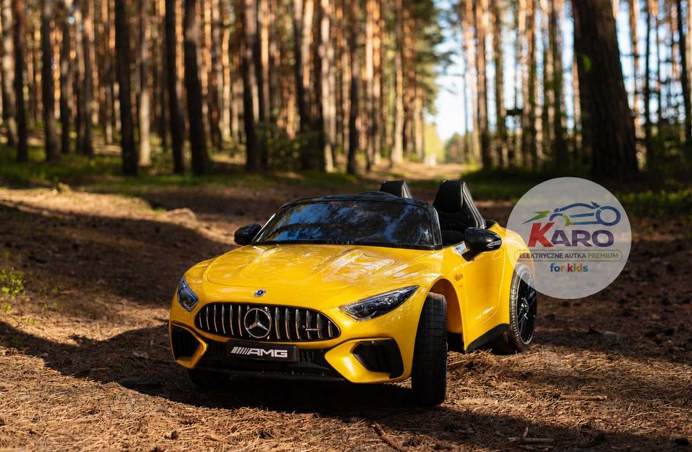 Auto na akumulator Mercedes AMG SL63 24VMiękkie koła EVA Dla Dziecka