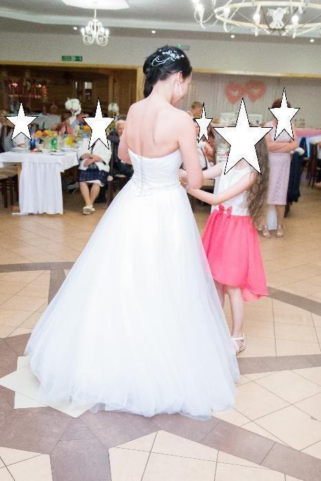 Suknia ślubna biała