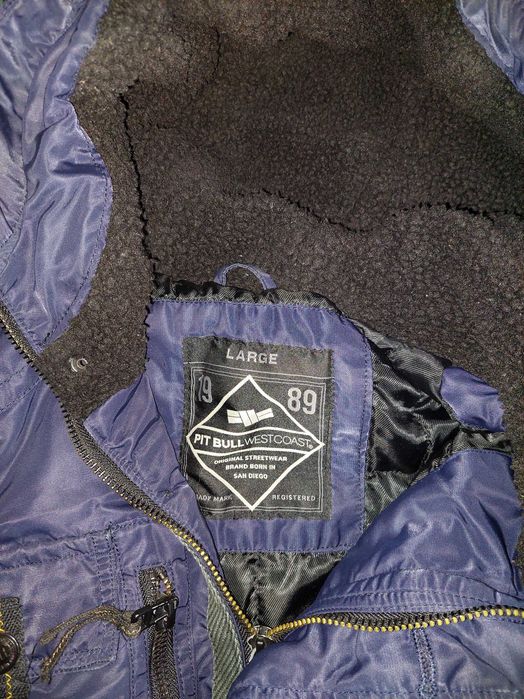 Kurtka zimowa rozmiar L męska PIT BULL