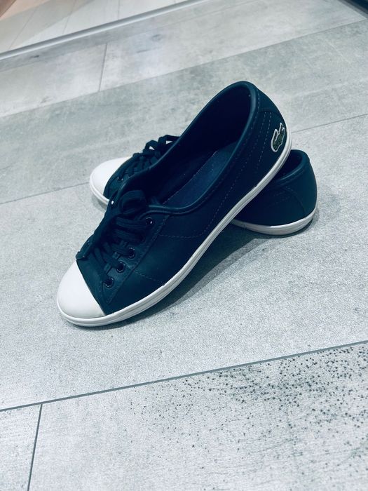 Lacoste 37 damskie trampki granatowe