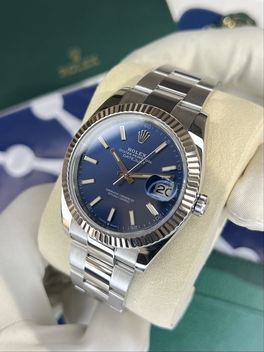 Rolex Datejust 41 Bright Blue
