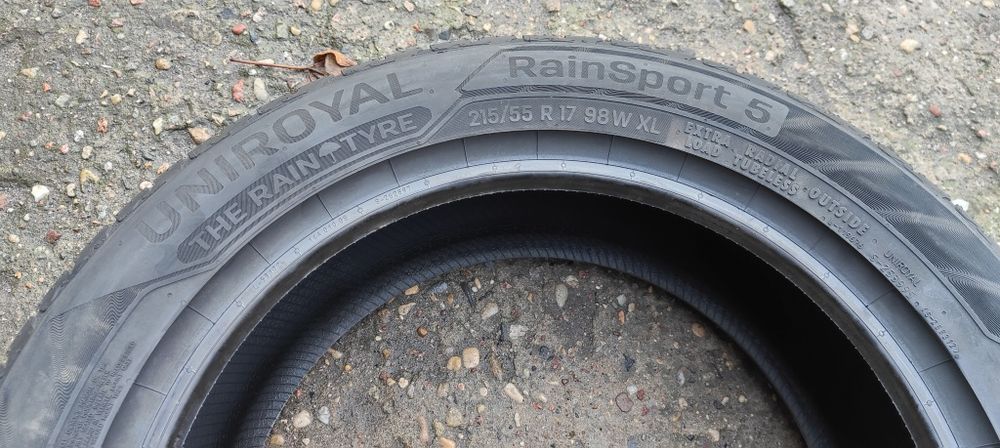 215/55r17 Uniroyal Rainsport 5 dot 0525