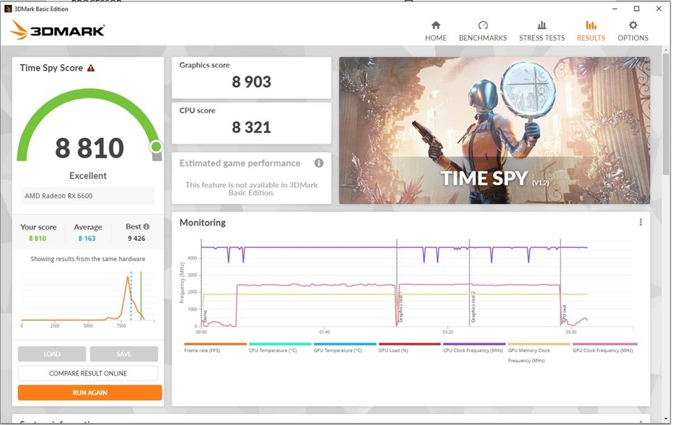 RX 6600 + Ryzen 5 | Komputer do gier FullHD | 16GB RAM | SSD
