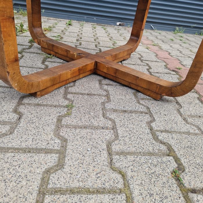 Stolik Art Deco - orzech
