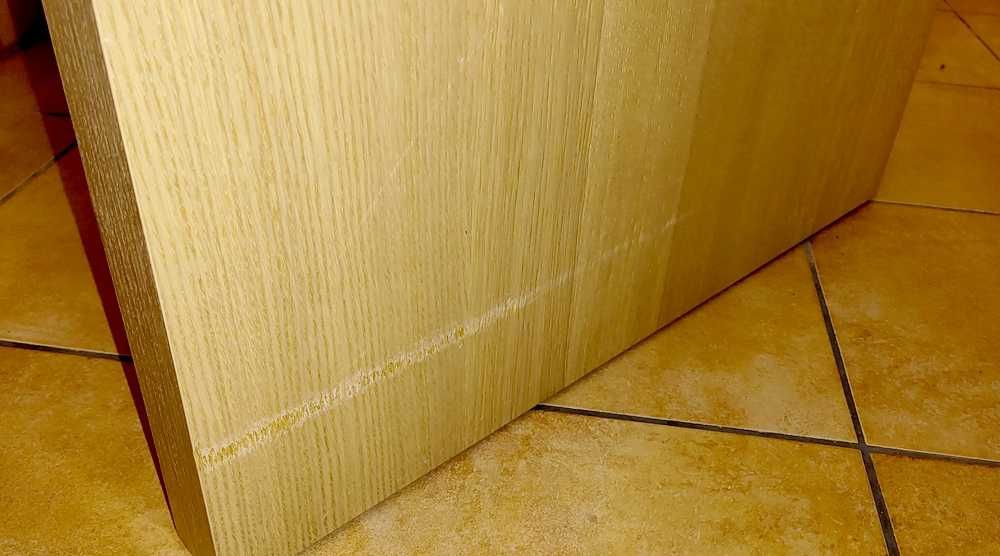 Biurko Ikea Malm Dąb 140x65x73