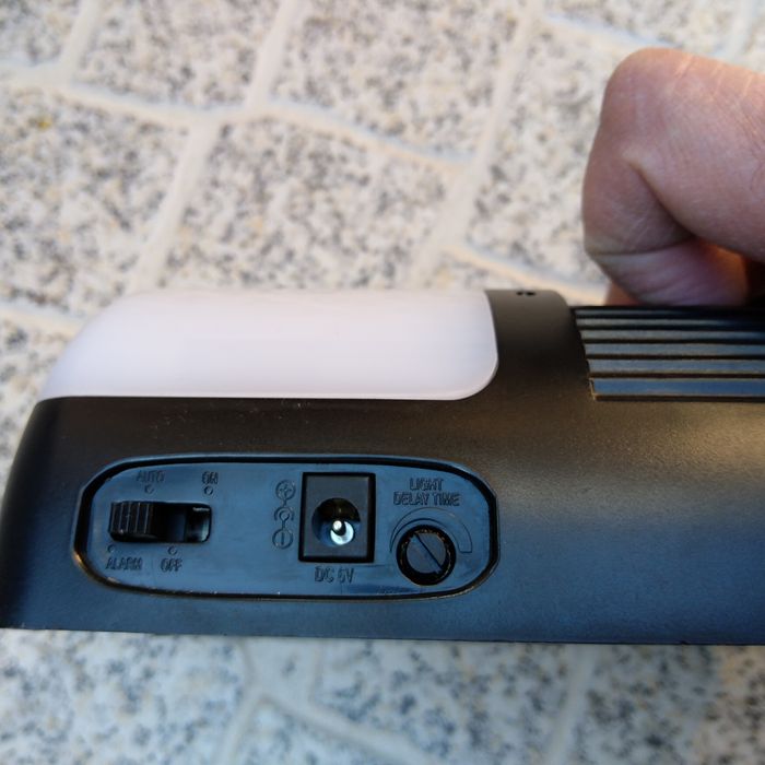 Sensor de luz e alarme