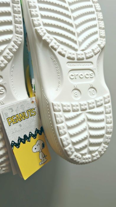 Nowe Crocs Baya Clog x Peanuts / Snoopy M8 W10 / EUR 41-42