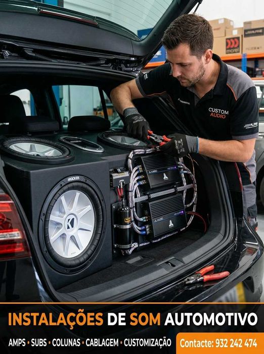 Instalação / Upgrade Sistema de Som Automotivo