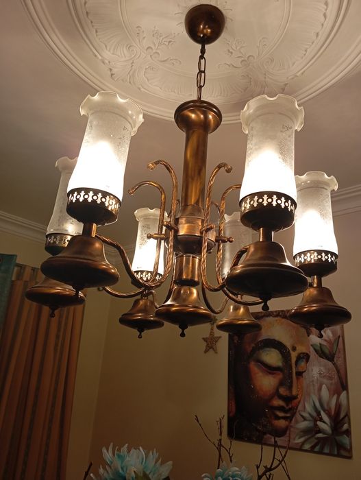 Conjunto de 2 candeeiros