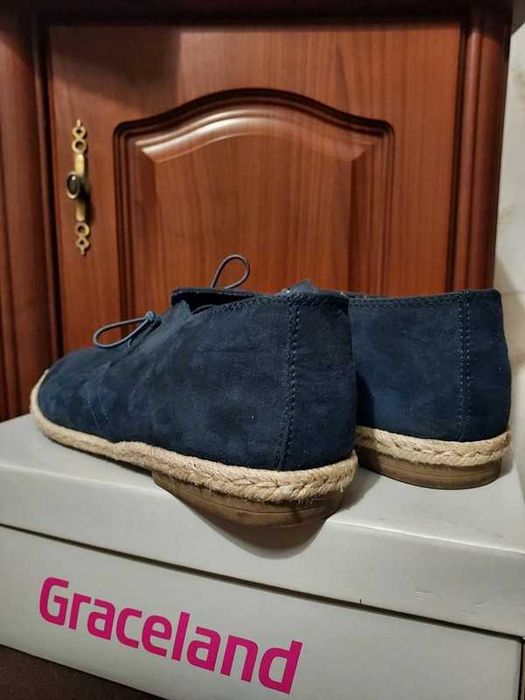 Granatowe espadryle 41 Graceland