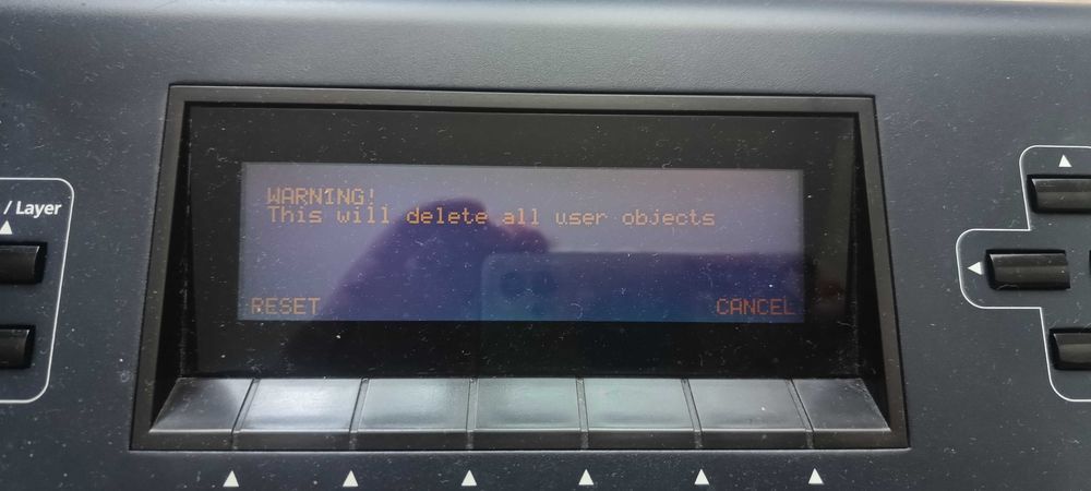 Kurzweil pc3x- uszkodzony