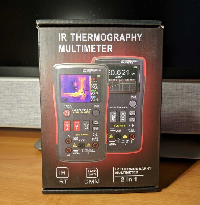 Тепловізор мультиметр ZOYI ZT-R02 для сучасного електрика та не тільки